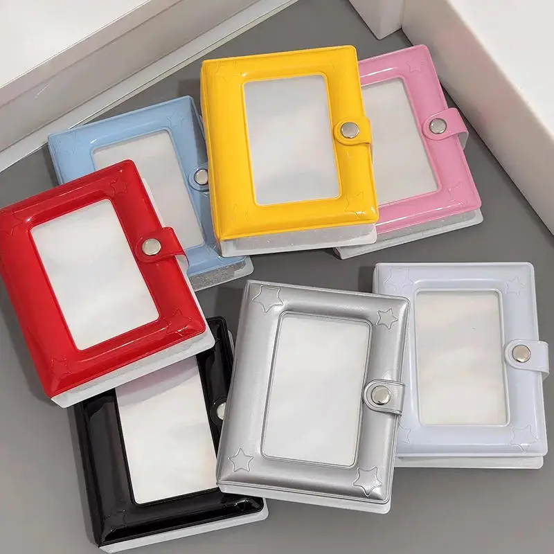 Fotokarten-Sammelalbum, 3-Zoll-Mini-Fotokartenordner mit 40 Taschen, Kpop-Ordner für Star-Chasing-Fotosammlung für Kpop Image