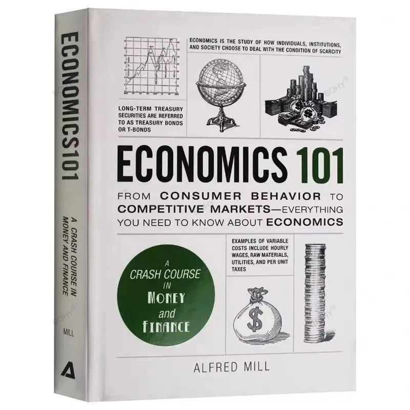 Alfred Mills' „Economic Investment 101“ ist ein Kurs der Erlebniserfahrung, vom Verbraucherverhalten bis zum Wettbewerbssystem, Geld und Finanzen. Image