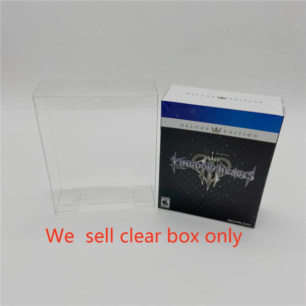 Transparente Sammelbox für PS4 für Kingdom Hearts Deluxe Edition Platinum Edition Special Edition Spezielle Präsentationsbox Image