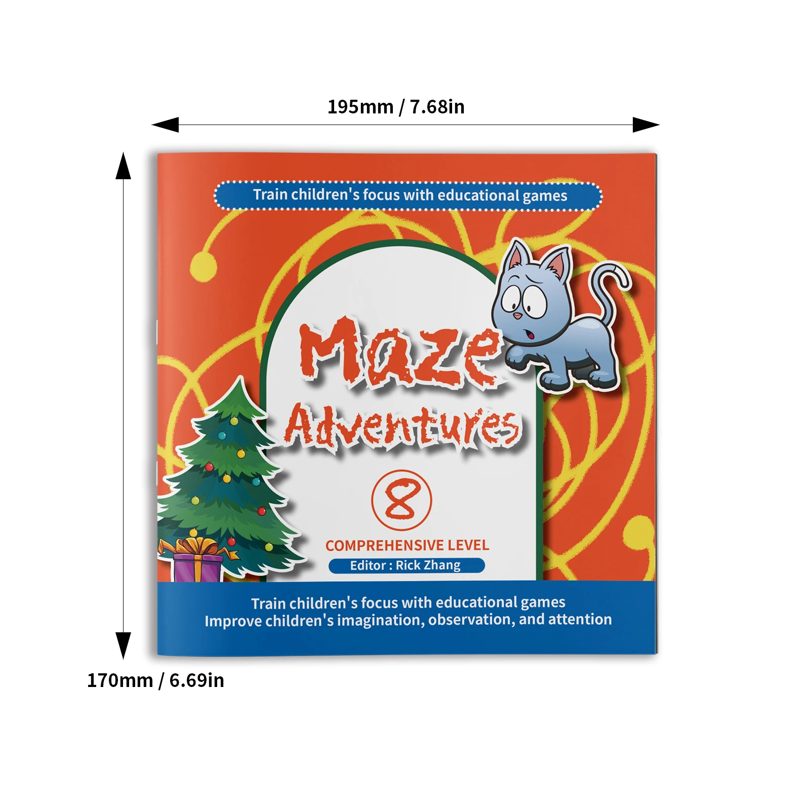 Interaktives Labyrinth-Puzzlebuch für Kinder: Lustige und pädagogische Abenteuer zur Verbesserung der Problemlösung und kritischen Denkfähigkeiten Image