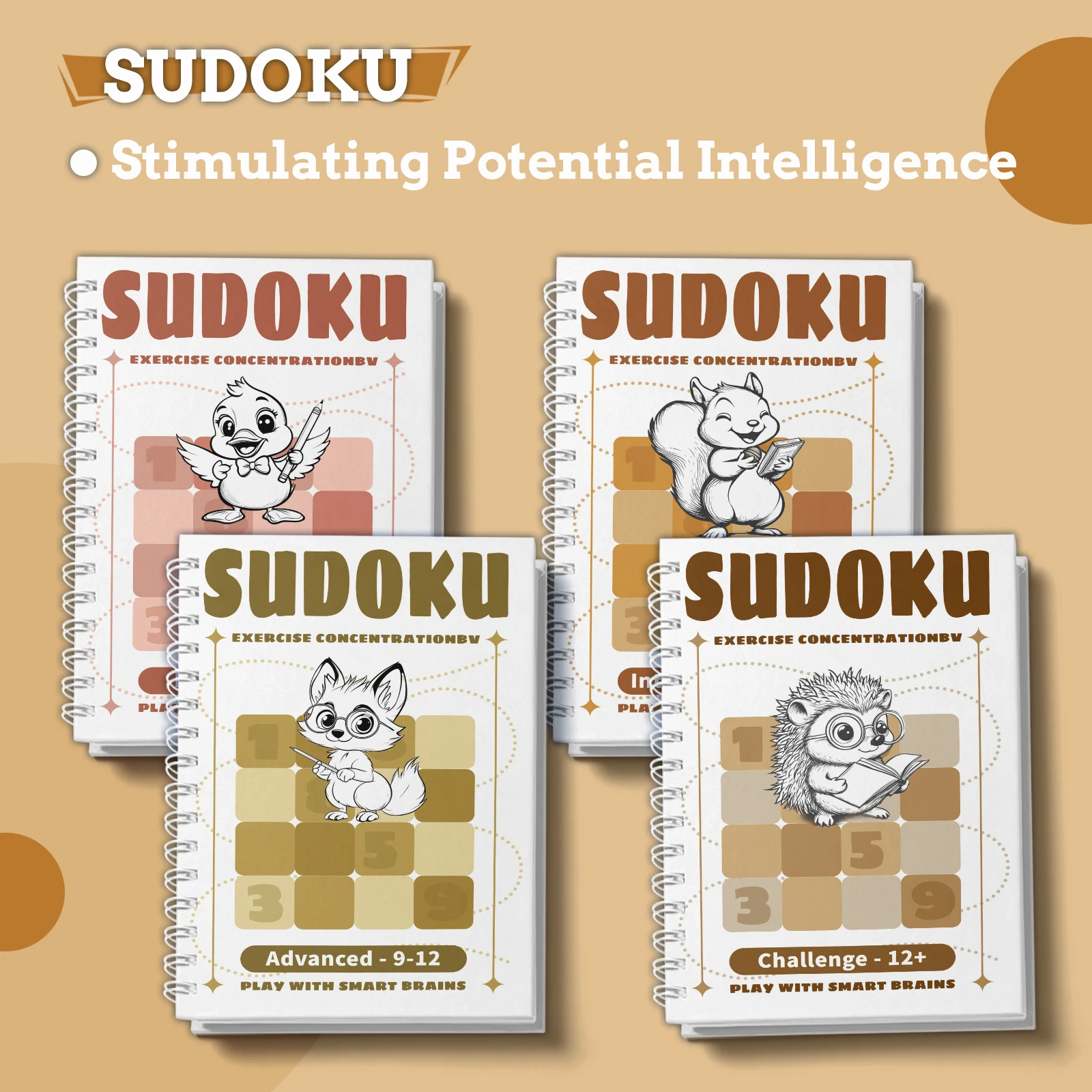 Kids Sudoku Challenge: Lustige und einfache Rätsel für junge Geister zur Entwicklung von Logik- und Problemlösungsfähigkeiten Image