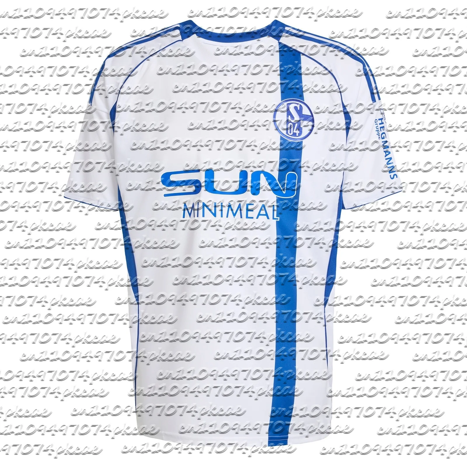 Nouveau maillot de football domicile FC Schalke 04 2026 pour homme – T-shirt décontracté à séchage rapide, idéal pour le quotidien et l'entraînement