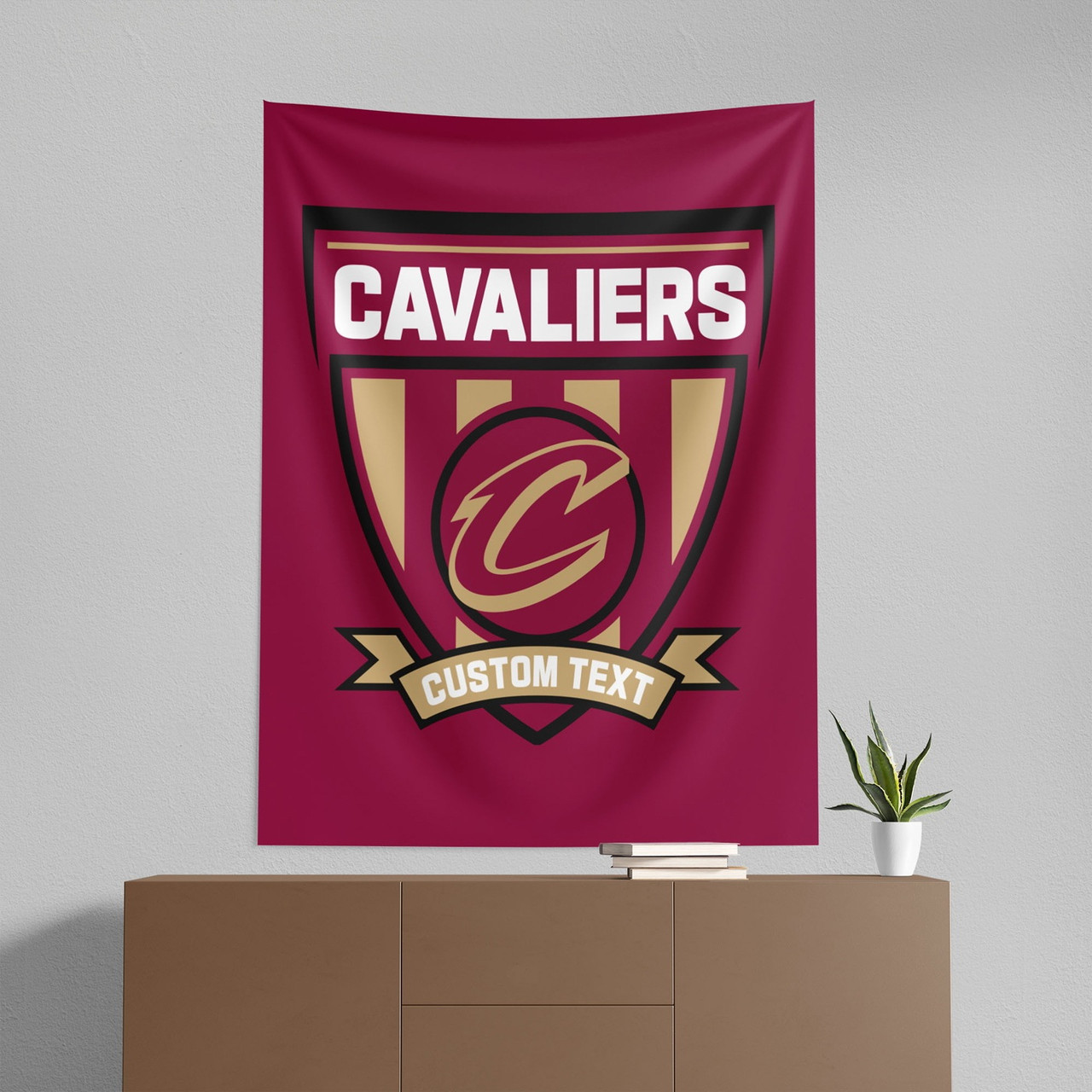 Cleveland Cavaliers 50" x 60" Allegiance Personalized Wall Hanging
