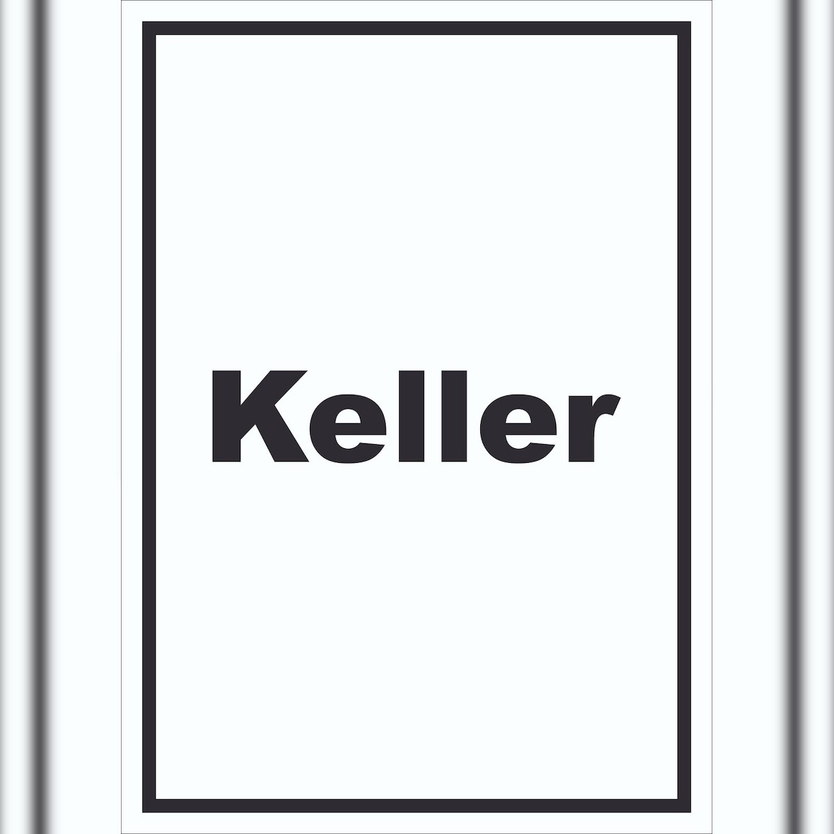 HB-Druck Keller Schild mit Text hochkant A5 (148x210mm) Image