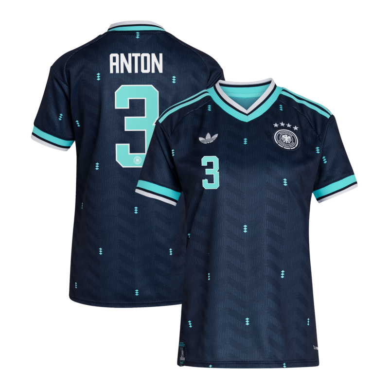"DFB Auswärtstrikot 2026 - Frauen mit Aufdruck Anton 3" Image
