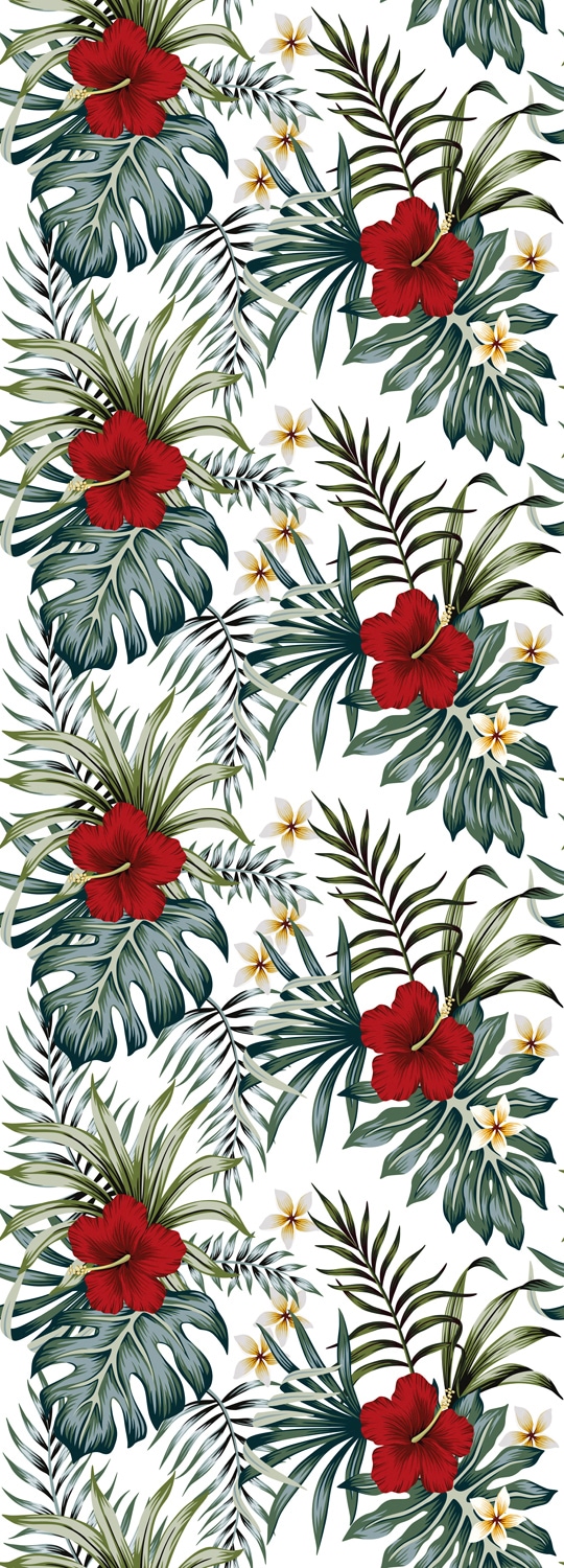 Vinyltapete QUEENCE "Rebekah", bunt, B:0,9m L:2,5m, Vinyl, Tapeten, 90x250cm, selbstklebend, kinderleichte Anbringung,, Sticker Image