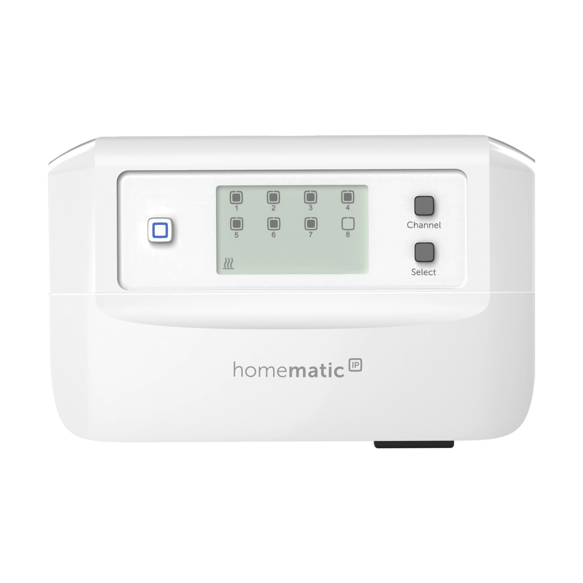 HOMEMATIC IP Smart-Home-Zubehör "Fußbodenheizungscontroller - 8 Kanäle, motorisch", weiß, B:14cm H:7,3cm T:18,4cm, Smart-Home-Stationen Image