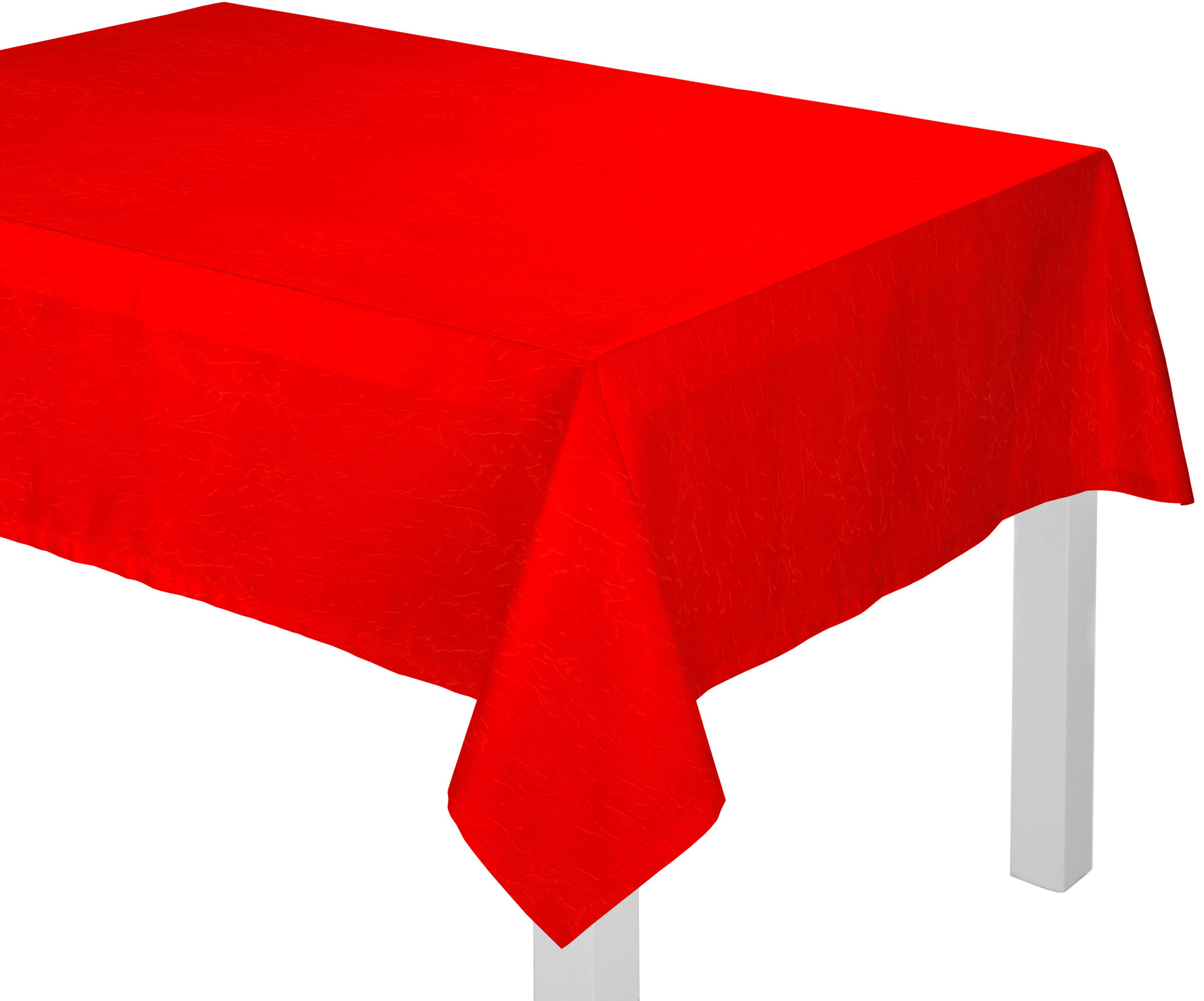 Tischdecke WIRTH "Lahnstein" Gr. 5, rot, B:130cm L:220cm, Polyester, Tischdecken, Tischdecke Image
