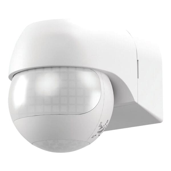 goobay 2-Bereichs-Infrarot-Bewegungsmelder 12 m 600 W weiß weiß