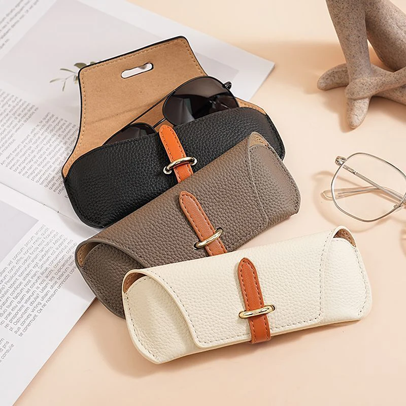 Unisex Mode-Brillenetui Schutzhülle für Damen und Herren Tragbare Sonnenbrillenbox Lesebrillenbox Zubehör Image