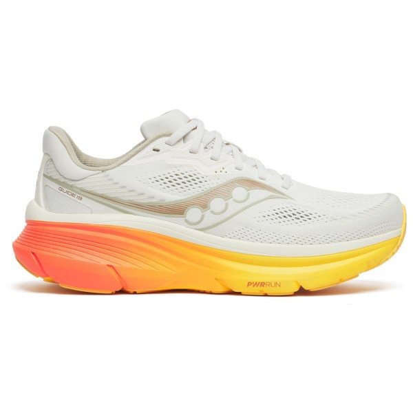 Saucony - Guide 19 - Runningschuhe 42,5 | EU 42,5 ivory /rot