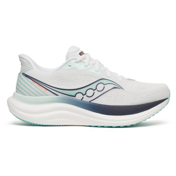 Saucony - Women's Triumph 23 - Runningschuhe 40,5 | EU 40,5 weiß/blau