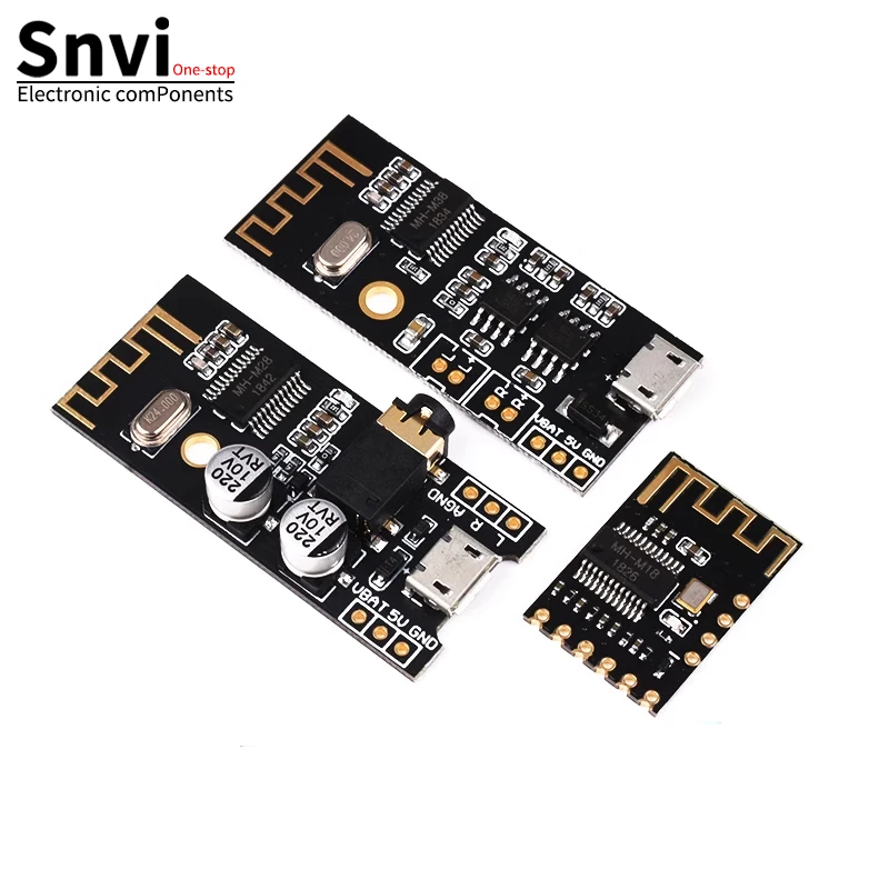 Snvi MH-M18 M28 M38 5.0 Bluetooth Audio-Empfängermodul Bluetooth 4.2 Stereo HIFI Kabelloser MP3-Decoder-Board DIY Lautsprecher-Upgrade Image