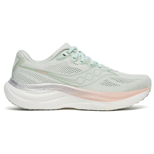 Saucony - Women's Ride 19 - Runningschuhe 39 | EU 39 mist / cameo