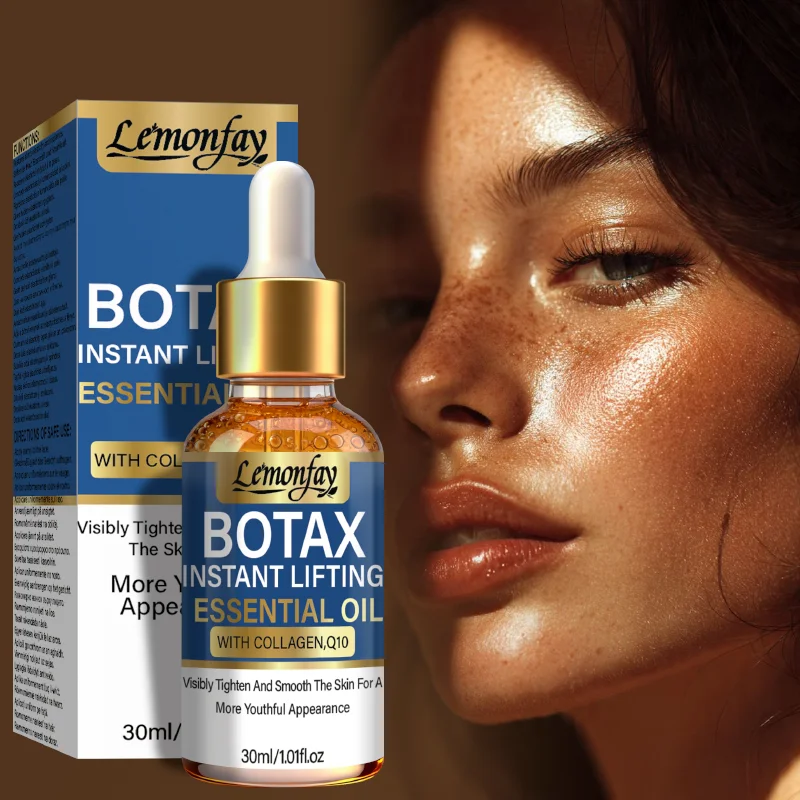 Lemonfay BOTAX Sofort-Lifting Ätherisches Öl | Mit Kollagen & Q10 | Strafft die Haut für ein jugendliches Aussehen 30ml