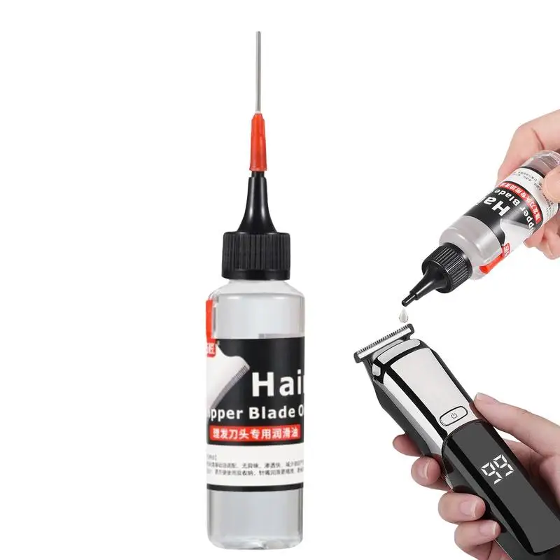 60 ml geruchloses Haarschneider-Schmieröl reduziert die Metallreibung, Rasierer-Öl-Trimmer-Werkzeuge für die Wartung von Haarschneidewerkzeugen Image