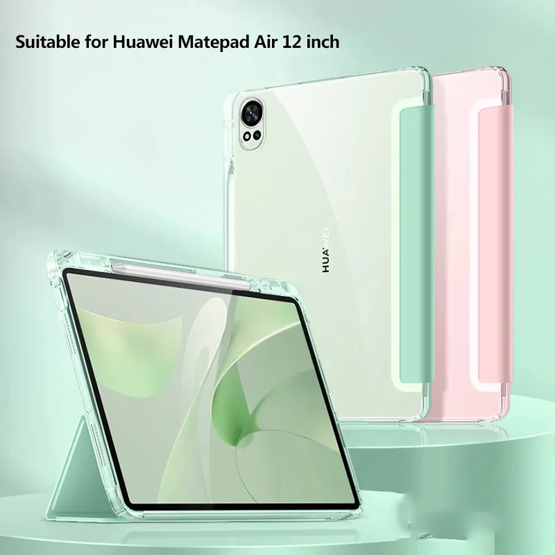 Acryl HD Fall Für Neue Huawei MatePad Pro 12,2 Air 2025 12X SE 11 11,5 S Air 11,5 11 PaperMatte Pro 11 mit Stift Halter Funda Image