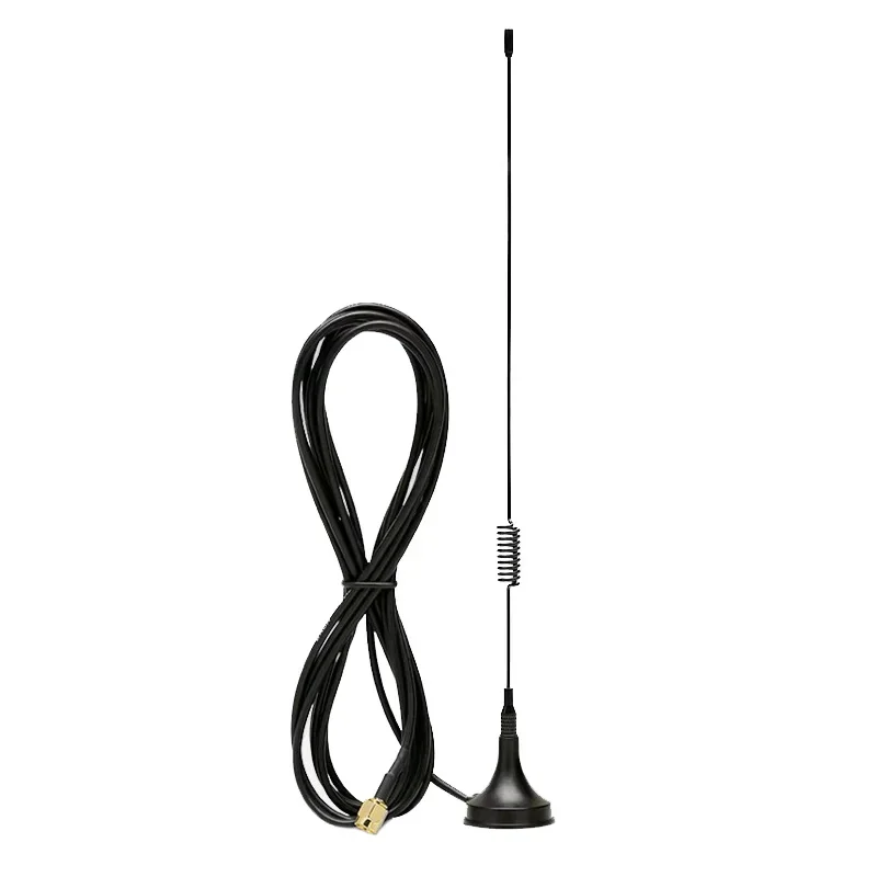 868 MHz 915 MHz Antenne 7 dBi SMA-Stecker mit magnetischer Halterung und 3 m RG174-Kabeln für BC95 B5 NB-iot-Modell Image