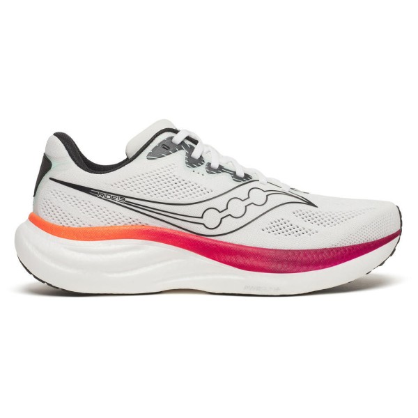 Saucony - Ride 19 - Runningschuhe 42,5 | EU 42,5 weiß/ crimson