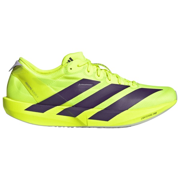 adidas - Adizero Adios 9 - Runningschuhe 42 2/3 | EU 42,5 gelb/lila