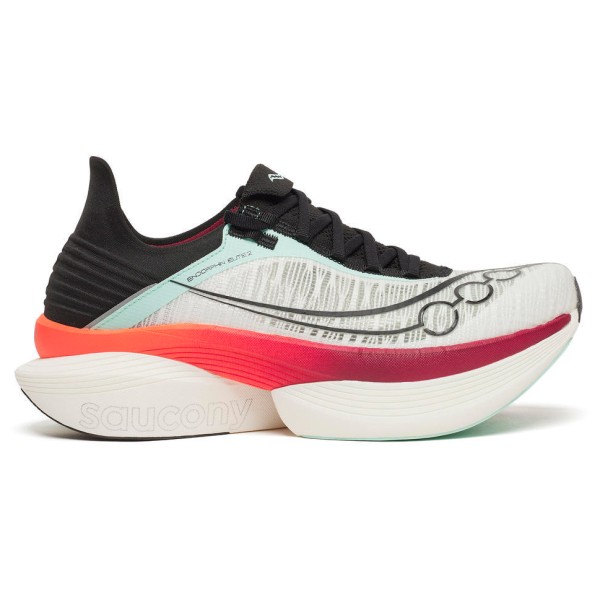 Saucony - Endorphin Elite 2 - Runningschuhe 38,5 | EU 38,5 weiß/ crimson