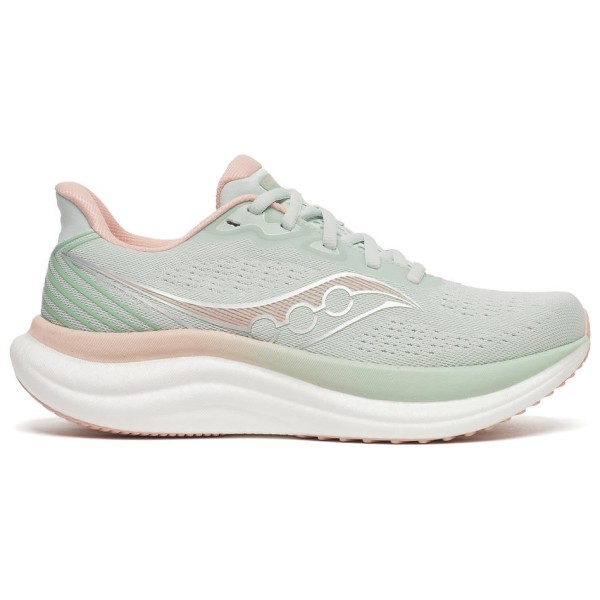 Saucony - Women's Triumph 23 - Runningschuhe 40 | EU 40 mist / cameo