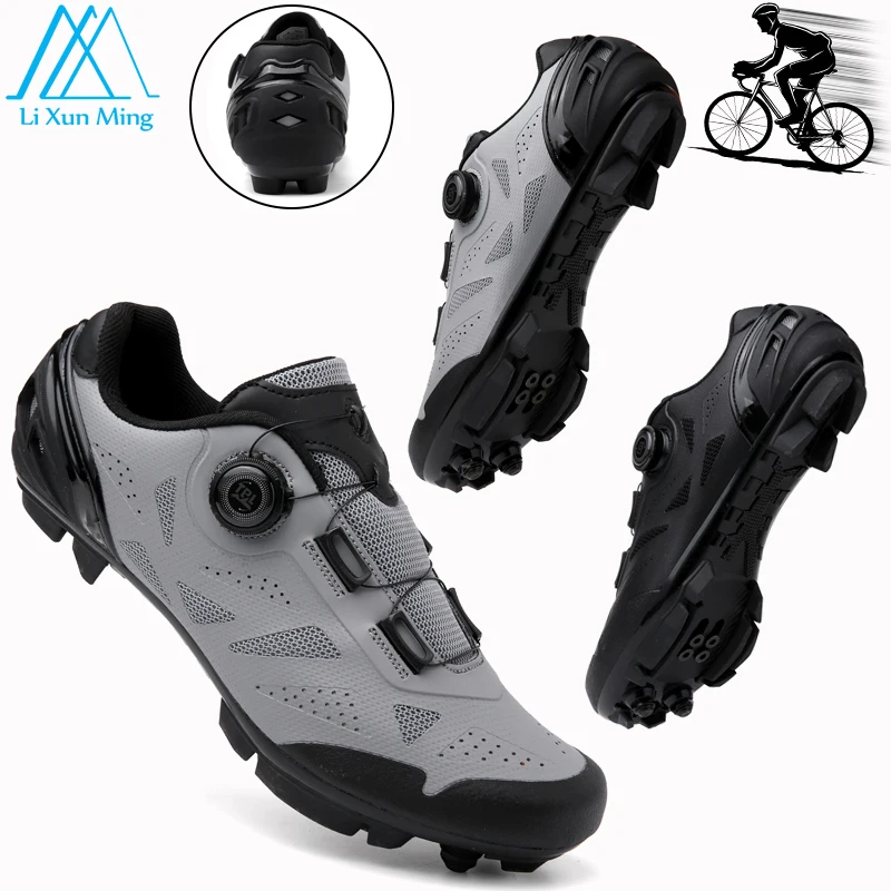 MTB Fahrrad Schuhe Männer Schwarz T01 Radfahren Sneaker Road Route Cleat Dirt Bike Speed Flache Sport Racing Frauen SPD Pedal Schuhe
