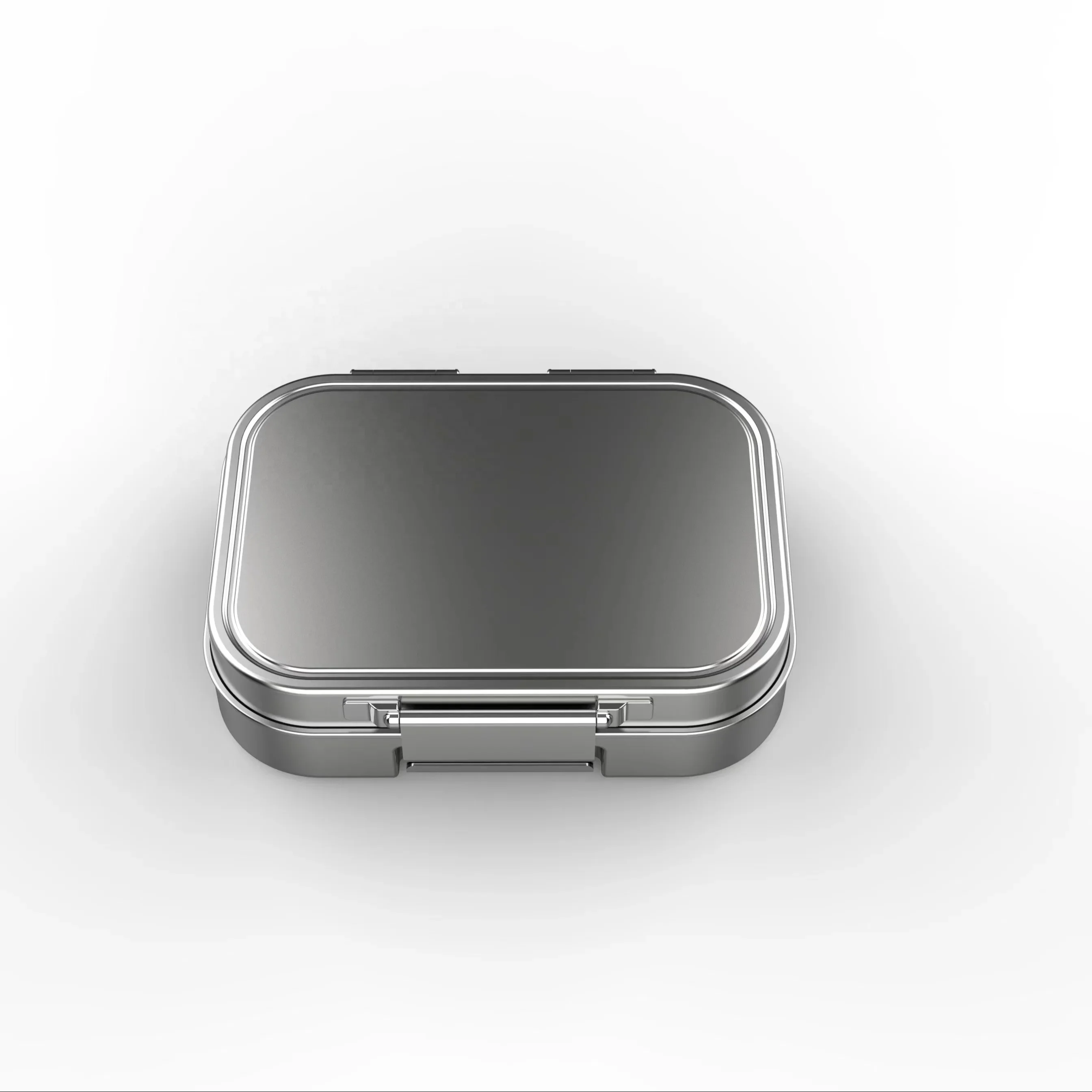 Djhf6 Contenitore Bento in Acciaio Inox 304 a 3 Scomparti Ermetico Adatto al Microonde e Lavastoviglie Senza BPA 800ml Rimovibile e Riscaldabile