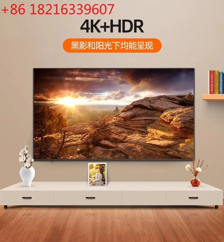 TV à points quantiques QLED 32 pouces TV LCD haute définition 65 pouces 55 pouces