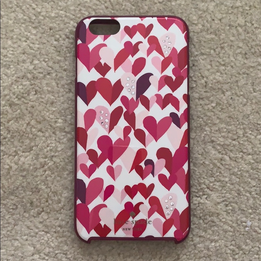 Kate Spade Accessories | I-Phone 7 Plus Kade Spade Case | Color: White/Silver | Size: I-Phone 7 Plus