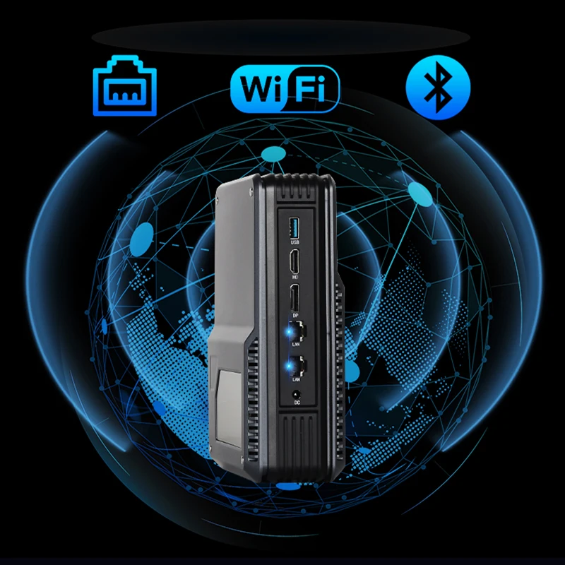 Intel N150 Gaming Mini PC Nvdia MX550 DDR5 M.2 NVME WiFi Linux Computer with 4xUSB3.2 1xHDMI2.1 2xGigabit LAN Windows11 Ready