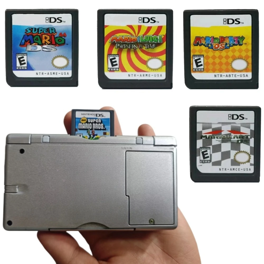 Cartouche de jeu Super Mario Series DS, jeu vidéo Super Mario Bros, carte de console de jeu Mario Kart Mario Party pour NDSL 2DS 3DS USA