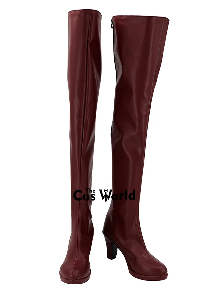 3 Stile Hazbin Anthony Dust Animierte Serie Anpassbare Cosplay High Heels Schuhe Stiefel