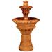 Valencia 40" High 2-Tier Traditional Garden Fountain