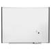 Lorell Wall Mounted Magnetic board, 3' H x 4' W Porcelain/Metal in White | 38.66 H x 1.18 D in | Wayfair 69652