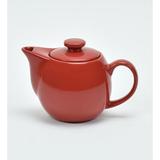 Omniware Teaz 0.34-qt. Teapot w/ Infuser Stoneware/Terracotta in Red | 4.5 H x 6.5 W x 4.25 D in | Wayfair 1508725