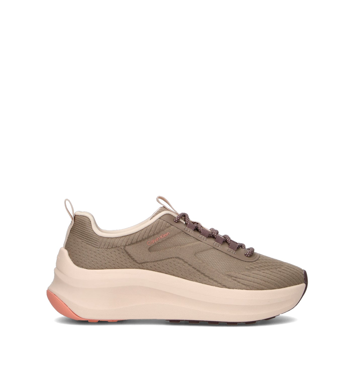 CALVIN KLEIN Sneaker donna taupe