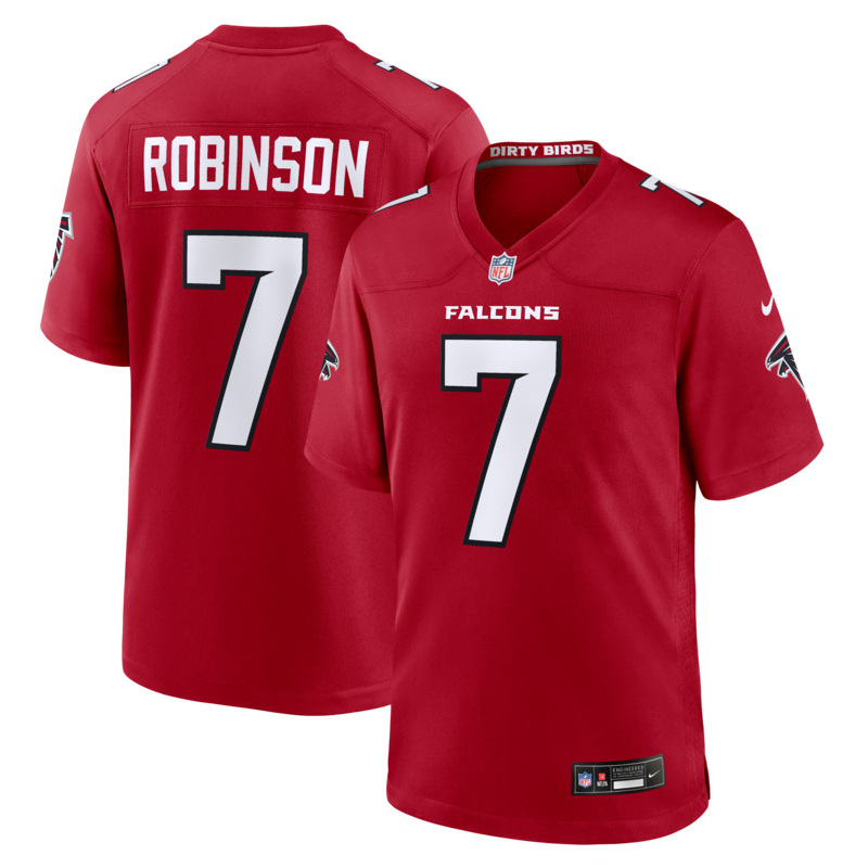 "Atlanta Falcons Nike Heimtrikot – Rot – Bijan Robinson – Herren" Image