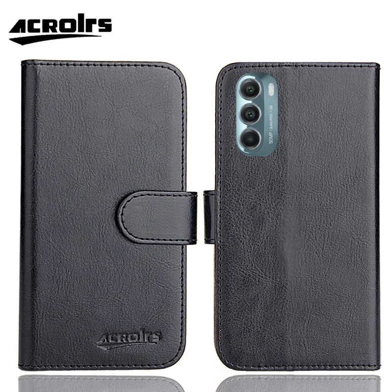 Motorola Moto G Stylus 5G 2022 Case, 6.8 ", Nouveau! Étuis de téléphone spéciaux de protection en cuir de luxe, portefeuille pour cartes de crédit, 6 couleurs