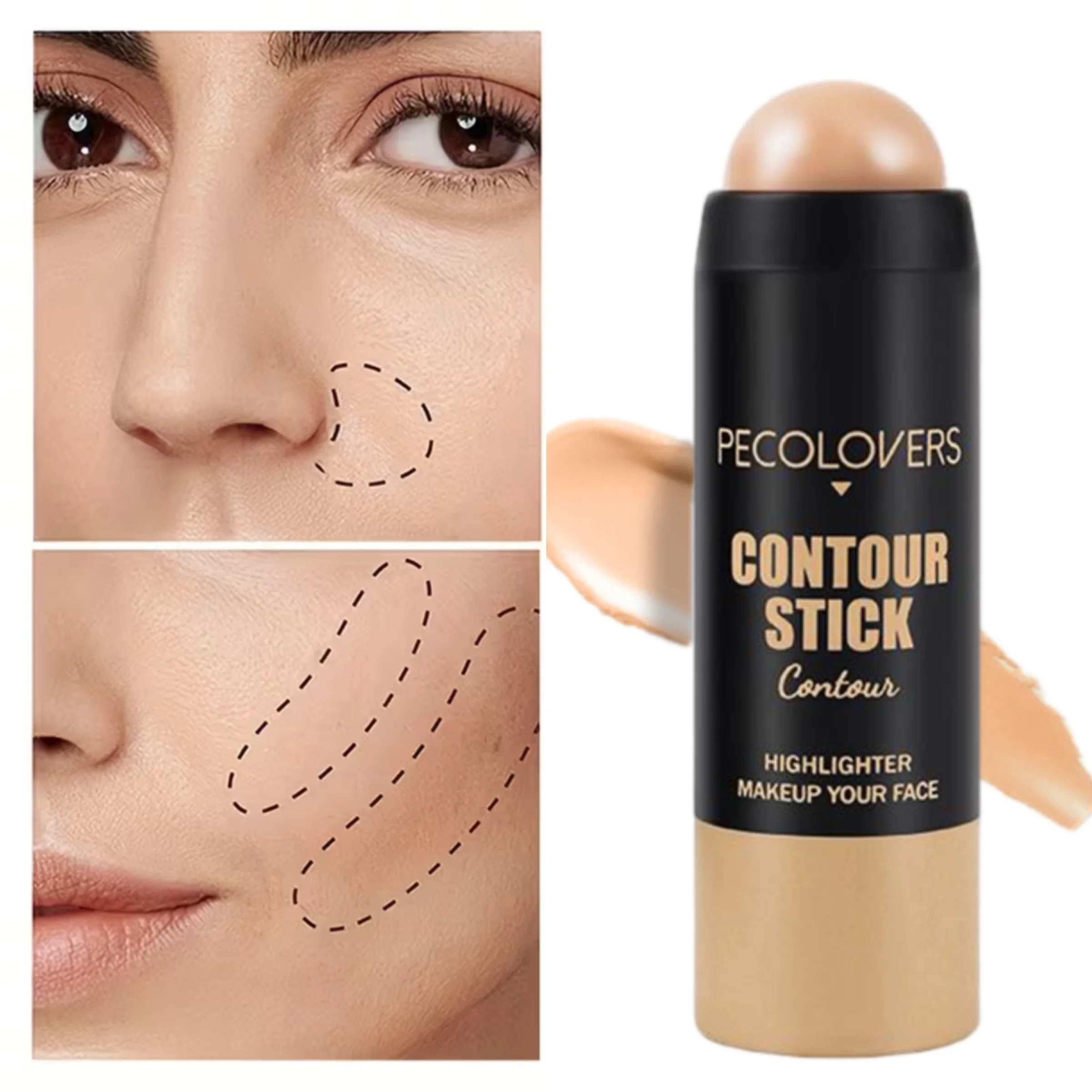 1 Stück Volldeckender Concealer für Gesicht und Körper für reife Haut – natürlich aussehender Concealer für Augenringe, Flecken und Tränentaschen Image