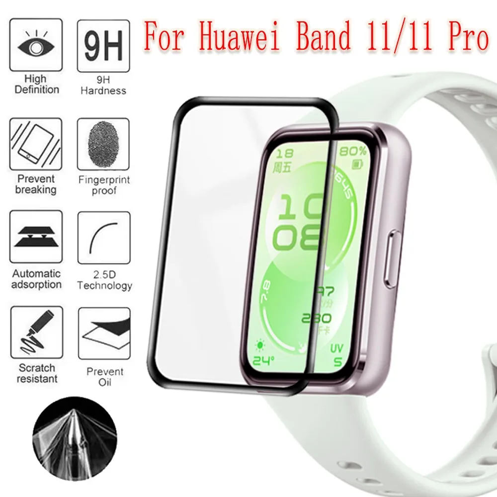 Komplexe Schutzfolie für Huawei Band 11/11 Pro, kratzfeste Folie, Displayschutzfolien, Zubehör, Huawei Band 11 Pro, schützende Stoßschutzfolie Image
