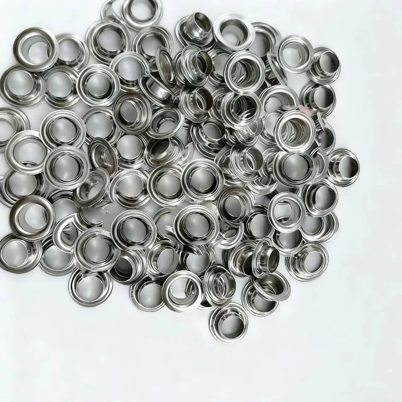 308-Set Unterlegscheibe (12 mm), Edelstahl-Zubehör, silberne Tülle-Sets (mit Unterlegscheiben), gemeinsame Zubehörtaschen für Zuhause und Heimwerker Image