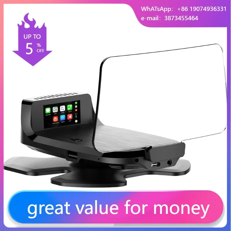 HUD Head Up Display Auto-Styling CarPlay Navigation Universal Auto Image