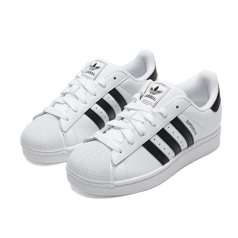 Adidas Originals Superstar Ii Herren-Freizeitschuhe, klassische Shell-Toe-Sneaker, Low-Top, bequeme, verschleißfeste Sneakers, Ih8659