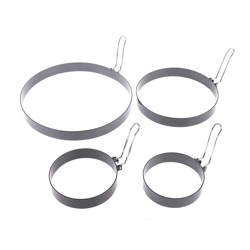9//20cm Pfannkuchen Ringform Metall Spiegelei Shaper Antihaft Ei Kochring hausgemachte runde Omelett form Image
