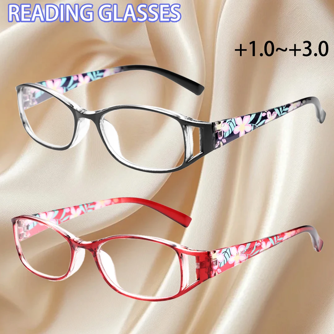2 Stück modische, trendige Blaulichtfilterbrillen, +1,0 bis +3,0, Unisex, Geschenkidee Image