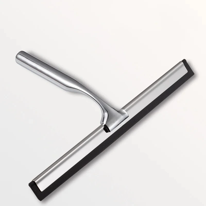 Allzweck-Duschabzieher für Duschtüren, Badezimmer, Fenster und Autoglas - Edelstahl Image