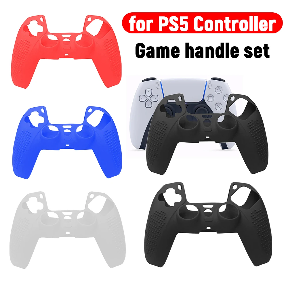 Rutschfeste Weiche Silikonhülle für DualSense Schutzhülle für PS 5 PS5 Kabellosen Controller Zubehör Image