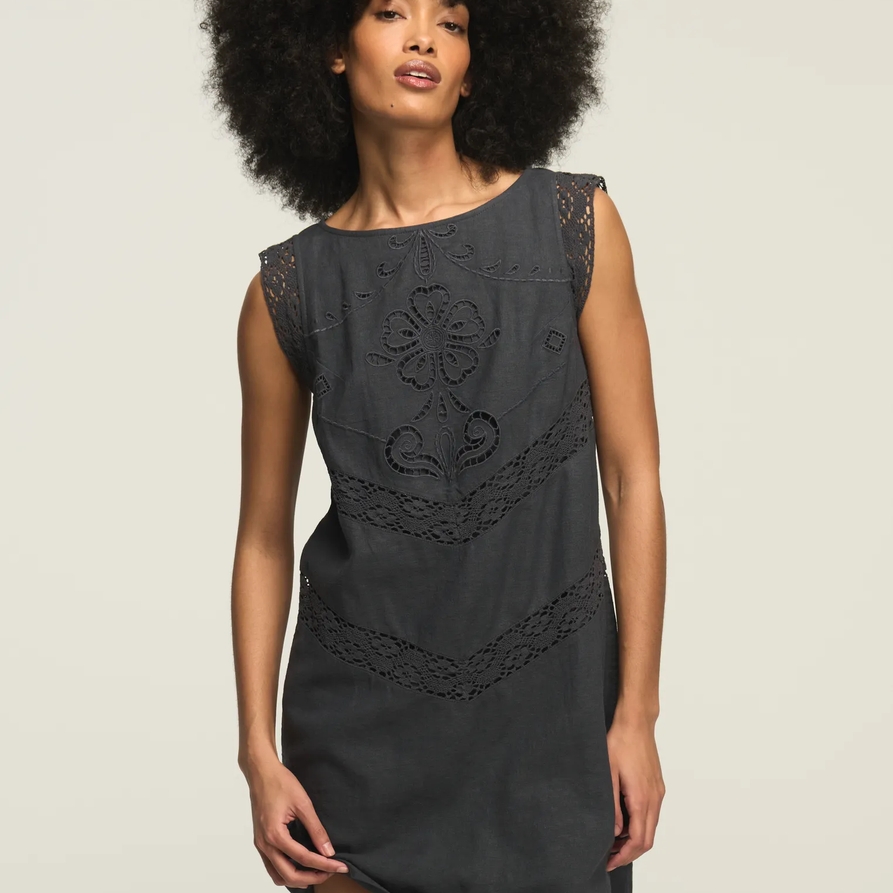 Lucky Brand Schiffli Shift Dress - Women's Clothing Dresses