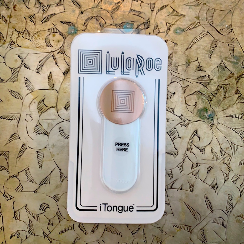 Lularoe Other | I Tounge Smart Phone Accessory | Color: Gold | Size: Os